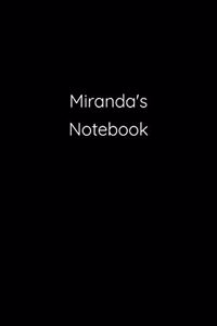 Miranda's Notebook