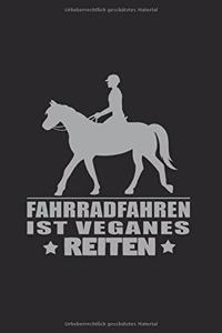 Fahrradfahren ist veganes reiten