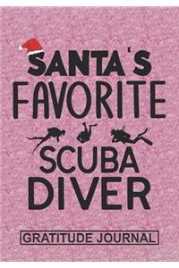 Santa's Favorite Scuba Diver - Gratitude Journal