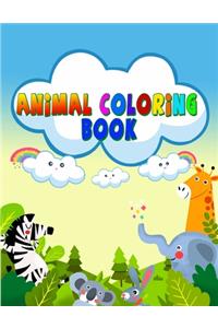 Animal coloring book