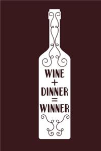 Wine + Dinner = Winner
