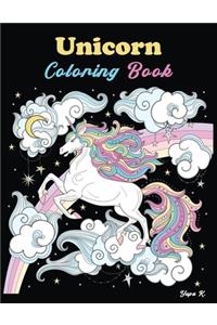 Unicorn Coloring Book