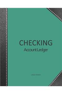 Checking account ledger - Large version