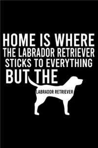 Home Is Where The Labrador Retriever Hair Sticks To Everything But The Labrador Retriever