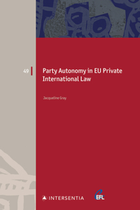 Party Autonomy in Eu Private International Law