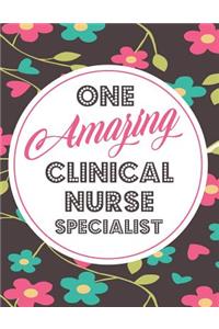One Amazing Clinical Nurse Specialist