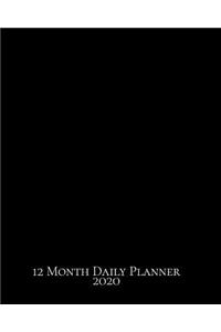 12 Month Daily Planner