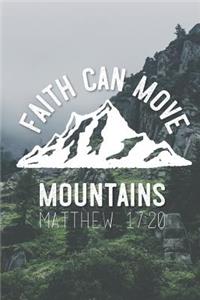 Faith Can Move Mountains Matthew 17
