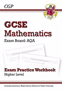 GCSE Maths AQA Exam Practice Workbook (with Answers and Online Edition) - Higher