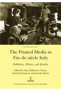 Printed Media in Fin-de-siecle Italy