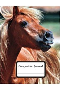 Composition Journal (Notebook) - Shetland Pony