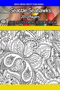 Seattle Seahawks 2017 Players Adult Coloring Sudoku Book