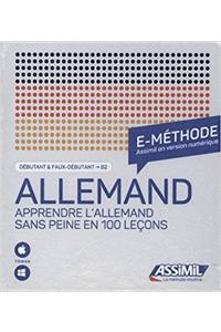 Coffret E-Methode Allemand
