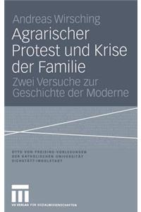 Agrarischer Protest Und Krise Der Familie