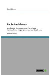 Berliner Schnauze