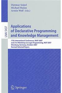 Applications of Declarative Programming and Knowledge Management