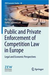 Public and Private Enforcement of Competition Law in Europe