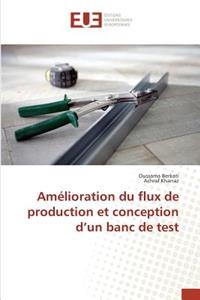 Amélioration Du Flux de Production Et Conception D Un Banc de Test