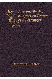 Le contrôle des budgets en France et à l'étranger