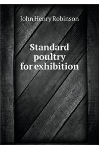 Standard Poultry for Exhibition