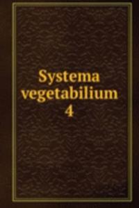 Systema vegetabilium