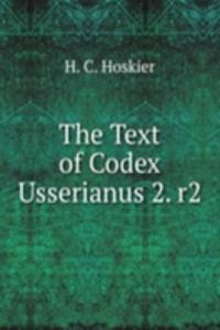 Text of Codex Usserianus 2. r2