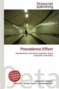Precedence Effect