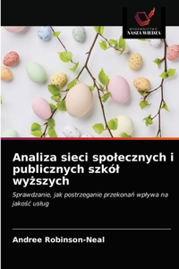 Analiza sieci spolecznych i publicznych szkól wyższych