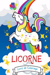 Licorne Livre de Coloriage