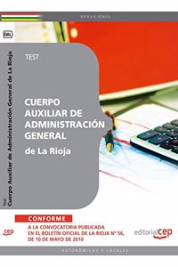 Cuerpo Auxiliar de Administracion General de La Rioja. Test