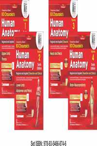 BD Chaurasiaâ€™s Human Anatomy, 10/e , Volumes 1â€“ 4 with free Workbooks and BDCâ€™s Human Anatomy e-books - 2024