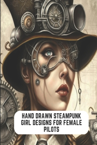 Hand Drawn Steampunk Girl Designs for Female Pilots