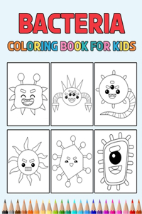 Bacteria Coloring Book for Kids