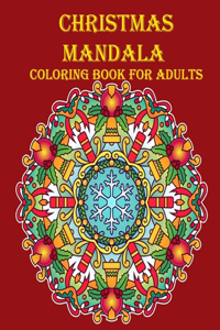 Christmas Mandala Coloring Book For Adults
