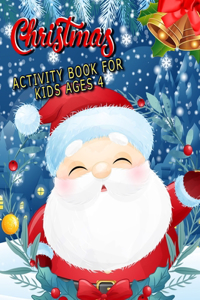 christmas activity book for kids ages 4
