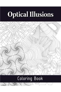 Optical Illusions Coloring Book