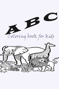 ABC coloring book for kids