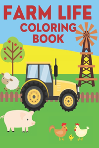 Farm LIfe Coloring Book