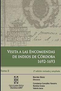 Visita a las encomiendas de indios de Córdoba 1692-1693