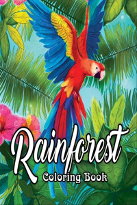 Rainforest Coloring Book