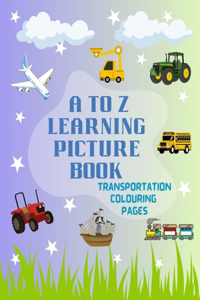 A to Z Learning Picture Book