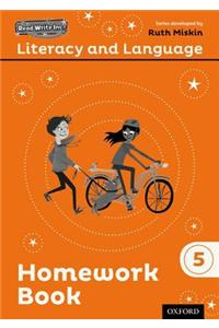 Read Write Inc.: Literacy & Language: Year 5 Homework Book Pack of 10