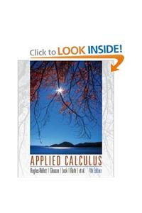 Applied Calculus, Binder Version