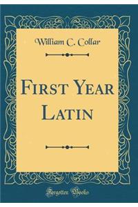 First Year Latin (Classic Reprint)