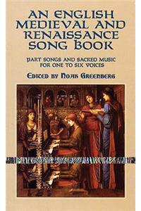 An English Medieval And Renaissance Songs Book