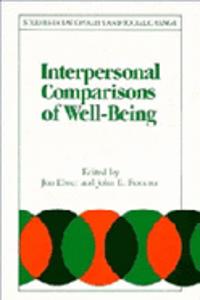 Interpersonal Comparisons of Well-Being