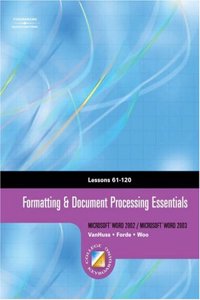 Lessons 61-120 (Formatting and Document Processing Essentials)