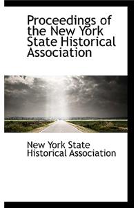 Proceedings of the New York State Historical Association