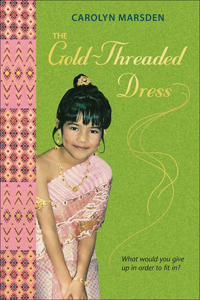 Gold-Threaded Dress