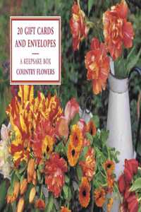 Tin Box of 20 Gift Cards and Envelopes: Country Flowers: A Fabulous Collection of Floral Notecards and Decorative Envelopes